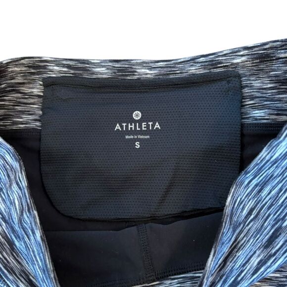 Athleta Contender 2 in 1 Skort Black Space Dye Womens Size Small - Picture 7 of 10